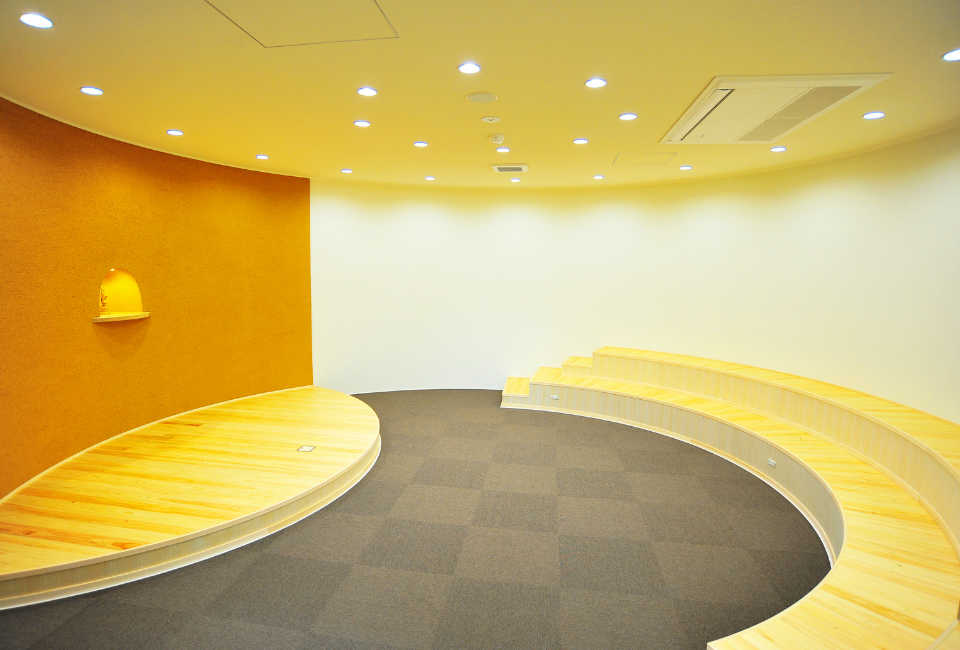 円形のステージ